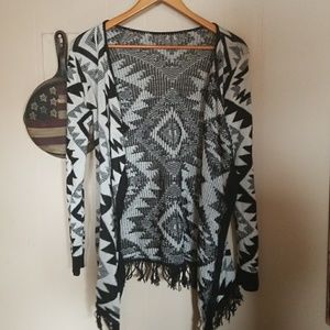 Aztec patter cardigan